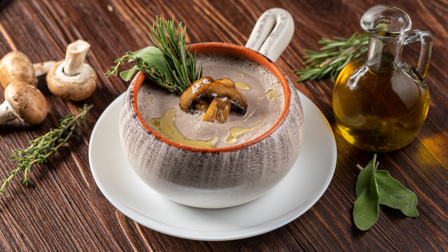 Dairy Free Cream of Mushroom Soup – Kitchen Alchemy